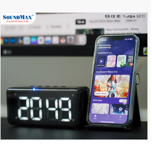 Loa Bluetooth SoundMax AT-100 - Hàng chính hãng