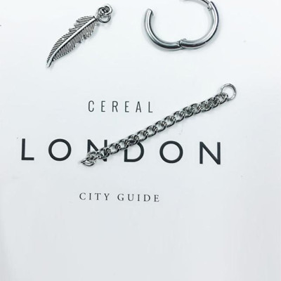 Bông tai nam hình lông vũ BT379