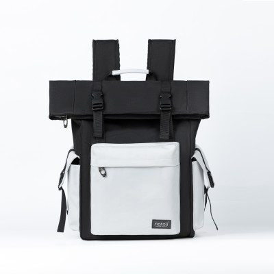 Balo Thời trang Thương Hiệu NATOLI BST FOLD BACKPACK B10 chất vải canvas kháng nước cao cấp