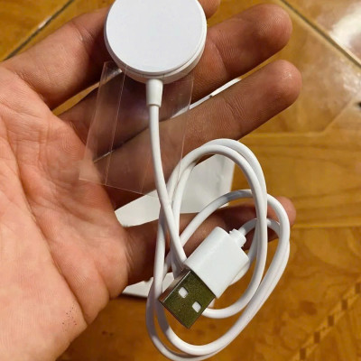 Dây sạc Cáp sạc Từ tính Đồng hồ Thông minh TK S9 CD99 S16 hình tròn 2 sạc nhanh 8 / 9 Ultra / DW89 - Hàng nhập khẩu