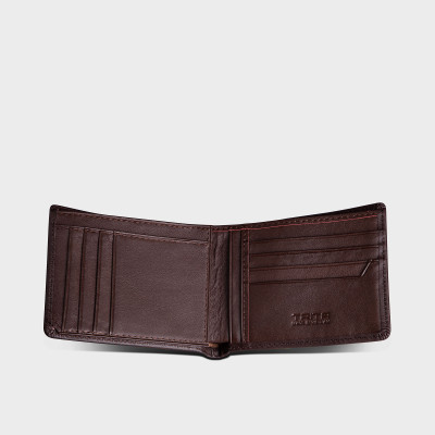 Ví nam da bò Trita ( Thời trang nam dáng ngang - Ví da RVN05 )