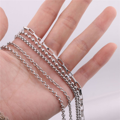 Chain glassess dây đeo gọng kính kim loại phụ kiện unisex cá tính