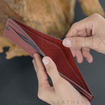 Ví Nam Da Epsom Dáng Ngang Handmade Lealux Epsom Wallet 2