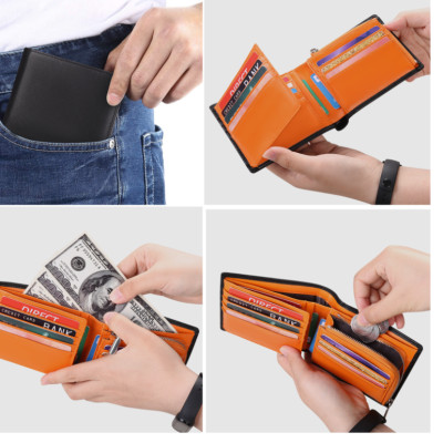 Ví nam 100% da thật thông minh đa năng thời trang cao cấp phong cách mới