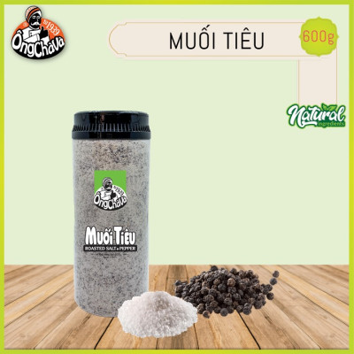 Muối Tiêu Ông Chà Và 600g (Roasted Salt & Pepper)