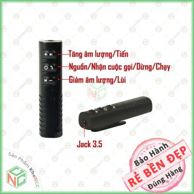 (Không Dây) Thiết Bị Chuyển Đổi Tai Nghe Thường Sang Bluetooth KhoNCC Hàng Chính Hãng - Kết Nối Loa Hoặc Xe Hơi - KLM-CATSBTR999