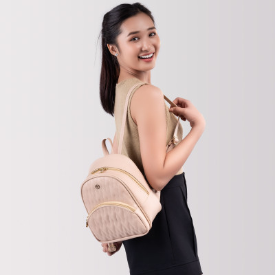 Balo Yuumy ( Thời trang nữ tiện lợi cỡ trung - Balo da Seasand YBA66 )