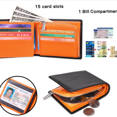 Ví nam 100% da thật thông minh đa năng thời trang cao cấp phong cách mới