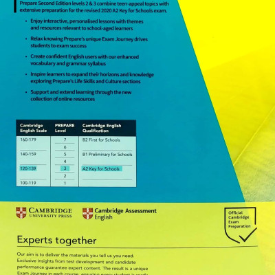 Prepare A2 Level 3 Workbook With Audio Download