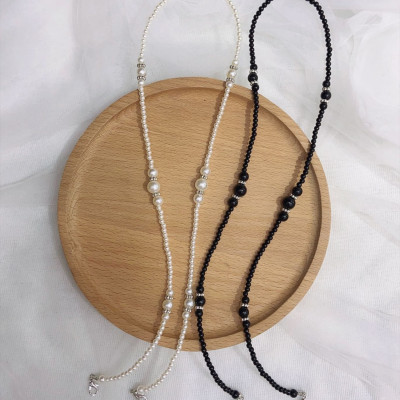 Phụ kiện kính dây chuyền mắt kính ngọc trai ấn tượng dây đeo khẩu trang mặt nạ chống rơi chuỗi chain giữ airpod tiện dụng thời trang XM584