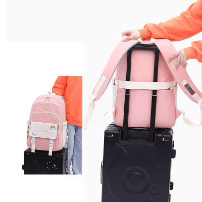 Balo thời trang phong cách Hàn Quốc dày dặn chống thấm nước dùng cho đi học, đi chơi - BEE GEE – BLTT9160