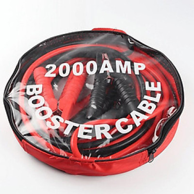 Dây Câu Kích Bình Ắc-Quy 2000AMP Dài 4m Cứu Hộ Ô Tô Xe Hơi Tặng Dây cáp kéo cứu hộ ô tô loại 3m