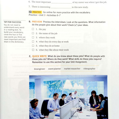 Q: Skills For Success: Level 1: Reading And Writing Student Book With iQ Online Practice - 3rd Edition
