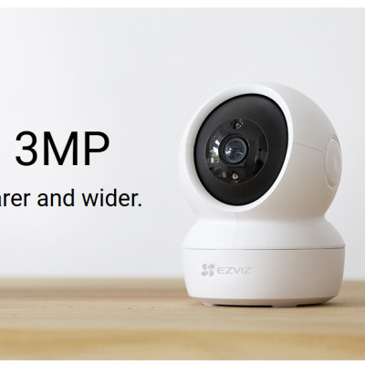 Camera Wifi Ezviz thông minh EZVIZ C6N Pro 2K 3MP, quay quét 360°, Nhận Dạng Dáng Người với thuật toán AI, Có màu đêm - hàng chính hãng
