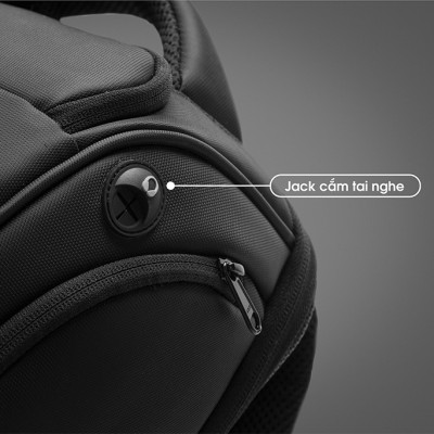 Balo Laptop 14 inch KINGBAG HORMES - Hàng Chính Hãng