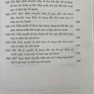 Luật Đất Đai ( Sửa đổi, bổ sung năm 2024)