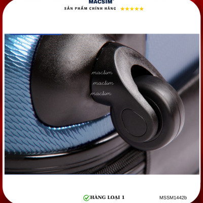 Vali cao cấp Macsim Smooire MSSM1442-b cỡ 16 inch màu xanh - Hàng loại 1
