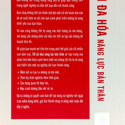 Sách- Tối Đa Hóa Năng Lực Bản Thân- Kỹ Năng Làm Việc (Tái Bản 2023)(129)- 2HBooks