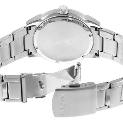 Đồng Hồ Nam Citizen Dây Thép Không Gỉ BM7140-54A - Mặt Trắng