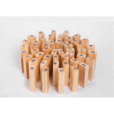 Đồ Chơi Rút Gỗ Cỡ Lớn Cao Cấp Loại Lớn Kèm 4 Con Súc Sắc Cho Bé