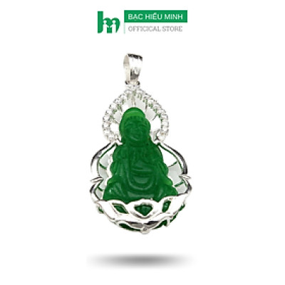 Mặt Dây Chuyền Nam Nữ Bạc Hiểu Minh MDN039 PHẬT BÀ