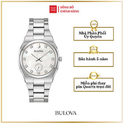 Đồng Hồ Thời Trang Nữ Bulova Surveyor Máy Pin 96P242 34mm
