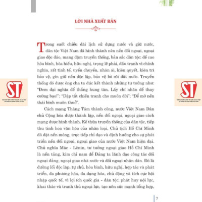 Sách - Xây Dựng Và Phát Triển Nền Đối Ngoại, Ngoại Giao Việt Nam Toàn Diện,hiện Đại, Mang Đậm Bản Sắc Cây Tre Việt Nam - NXB Chính Trị Quốc Gia