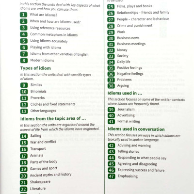 English Idioms In Use Advanced Book With Answers (Vocabulary In Use)