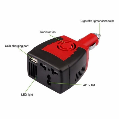 Tẩu Sạc Laptop trên ô tô Ac 220V