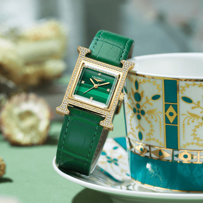 Đồng hồ nữ chính hãng LEONIDAS LD80206-1 Kính sapphire ,chống xước ,Chống nước 30m ,Bảo hành 24 tháng,Máy điện tử(Pin),dây da cao cấp, thiết kế đơn giản dễ đeo