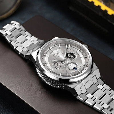 Đồng hồ nam chính hãng IW Carnival IW782G-7 ,kính sapphire,chống xước,chống nước 50m,Bh 24 tháng,máy cơ (automatic)