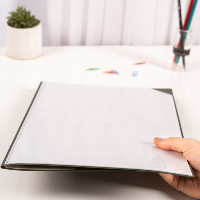 Bìa 10 Lá Slim Book Switch OFF AO+, Bìa PP/ A4 - Túi đặc biệt