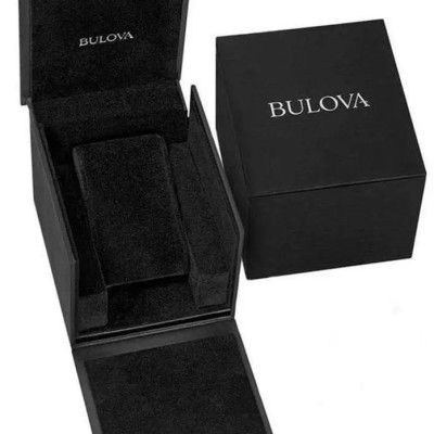 Đồng Hồ Nữ Bulova Đính Kim Cương Dây Thép Không Gỉ 96P198 - Mặt Xà Cừ
