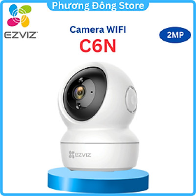 Camera Wifi Trong Nhà EZVIZ C6N 1080P QUAY 360 độ, đàm thoại 2 chiều - hàng chính hãng