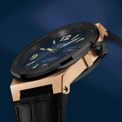 Đồng hồ nam chính hãng IW CARNIVAL IW589G-2 Kính sapphire ,chống xước,Chống nước ,Bảo hành 24 tháng,Máy cơ (Automatic),Dây da cao cấp,thiết kế lộ cơ thể thao