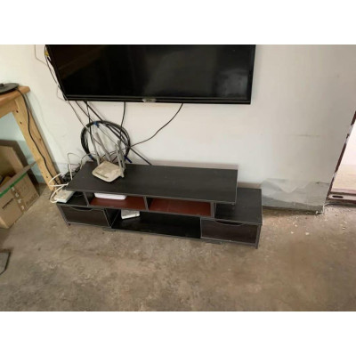 Kệ tivi tùy chỉnh kích thước A1970 (90-120)*27*32cm, Gỗ MDF 12mm phủ melamine chống thấm