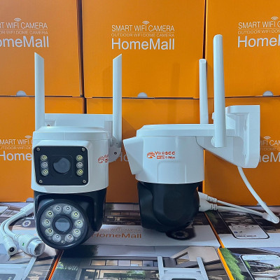 Camera WiFi Yoosee 2 Mắt Ngoài Trời, Xem 2 Màn Hình Cùng Lúc, Giám Sát Ngoài Trời Chống Nước IP66 - Hàng nhập Khẩu