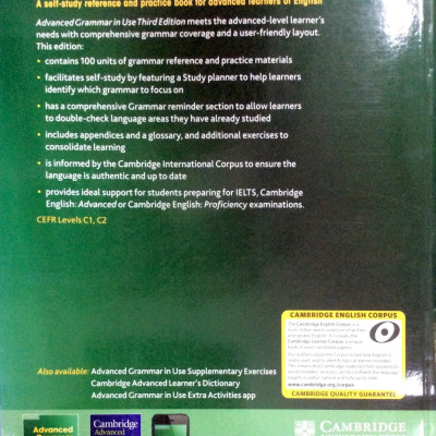 Advanced Grammar in Use Book with Answers  Edition: A Self-Study Reference and Practice Book for Advanced Learners of English