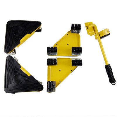 Bộ dụng cụ di chuyển đồ vật nặng trong nhà thông minh KIOTOOL tải trọng 600kg chuyên dụng di chuyển don nhà - Màu ngầu nhiên