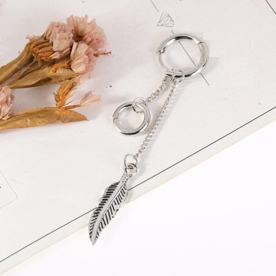 Bông tai lông vũ Tân cương chuẩn nam nữ thần