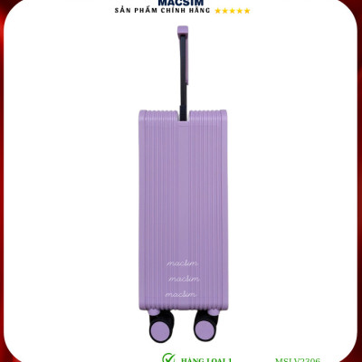Vali cao cấp Macsim SMLV2306 cỡ 20 inch màu tím - Hàng loại 1