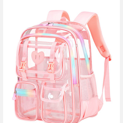 Ba lô trong suốt Ba lô PVC chống thấm nước dành cho cả nam và nữ-HS1324