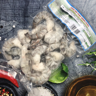 Tôm sú thịt sinh thái Seaprodex kích cỡ 31/40-250gr.