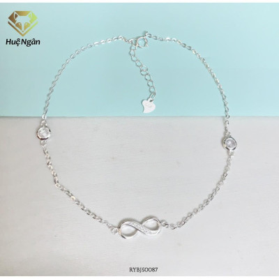 Lắc tay bạc 925 Huệ Ngân - Vô cực RYB140112