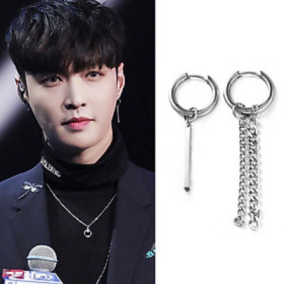 Đôi Hoa tai Bông tai nam nữ Titan bao đẹp bao ngầu