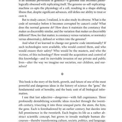 The Gene: An Intimate History - Paperback