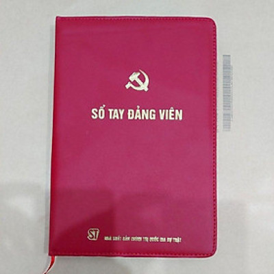 Sổ tay đảng viên (bìa cứng giả da) NXB Chính trị quốc gia Sự thật