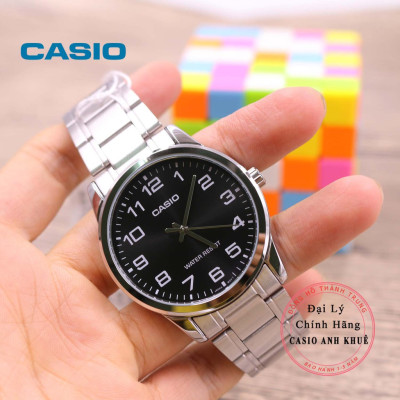 Đồng hồ nam dây kim loại Casio MTP-V001D-1BUDF