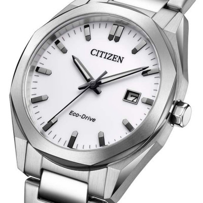 Đồng Hồ Nam Citizen Eco-Drive Dây Thép Không Gỉ BM7620-83A - Mặt Trắng (38mm)