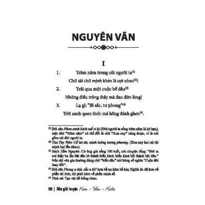 Sách - Dẫn Giải Truyện Kim Vân Kiều - Theo Bản In Lần Thứ Nhất - Dẫn Giải Truyện Kim Vân Kiều - Tín Đức Thư Xã 1930 - Minh Thắng